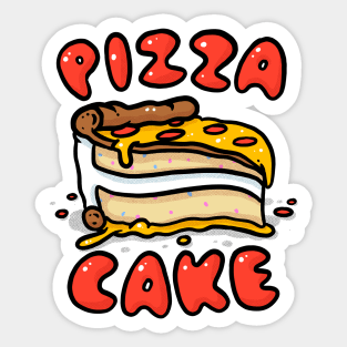 Pizza Cake! Sticker